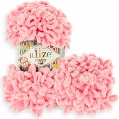 Alize Puffy 185 ružová