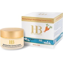 H&B Dead Sea Minerals Hydratační pleťový krém mrkvový 50 ml