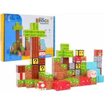JOKO Sada Magnetické Kocky 3D 102ks