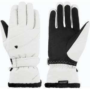 ZIENER Дамски скиорски ръкавици ZIENER Keaka-Z Aquashield PR white