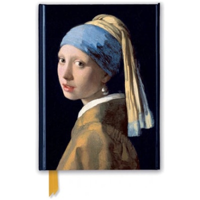 Johannes Vermeer: Girl with a Pearl Earring Foiled Journal