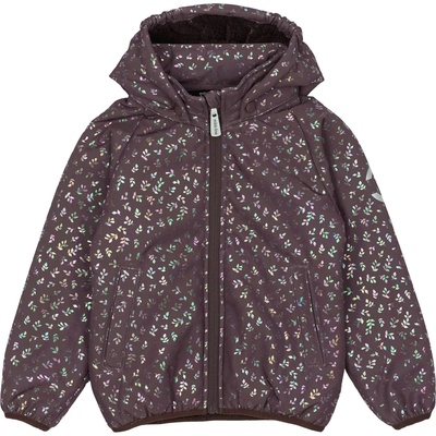 Mikk-Line Детско софтшел яке Mikk-line Kid's Teddy Softshell Jacket with Waist Softshell jacket - Raisin - размер 134 (EU) (703-6511-0115)