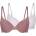 Lingadore КОМПЛЕКТ ОТ 2 БРОЯ СУТИЕНИ 7510-1 mauve/old rose lingadore