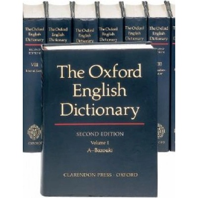Oxford English Dictionary Kniha