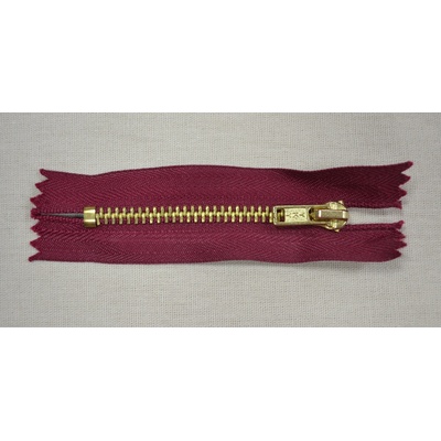 Zips kovový nedeliteľný 8cm