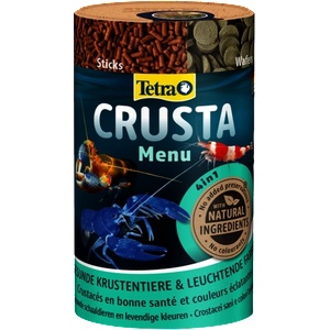 TETRA Crusta Menu - основна храна за скариди и раци, разнообразна и подходяща хранителна диета - 100 мл