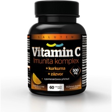 Salutem Pharma Vitamin C 500 mg Imunita komplex kurkuma + zázvor 60 tablet