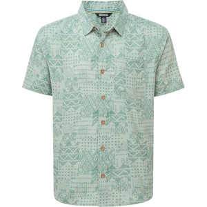 Sherpa Мъжка риза с копчета Sherpa Puja S/S Shirt - Celery - размер XXL (033-3234-0115)