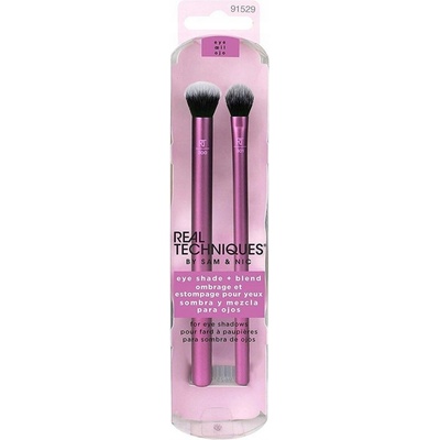 Real Techniques Eye Shade + Blend sada štětců