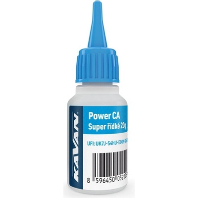 KAVAN Power CA 20g super tenké sekundové lepidlo CZ