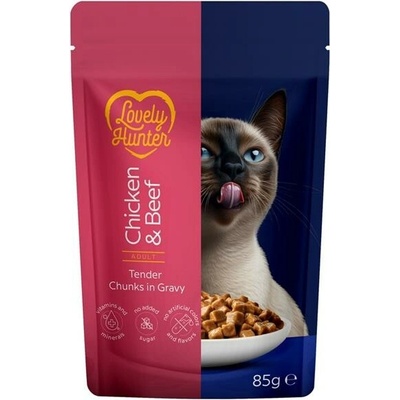 Lovely Hunter Cat Adult Chicken & Beef 85 g