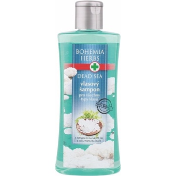 Bohemia Dead Sea mrtvé moře s extraktem mořských řas a solí šampon pro všechny typy vlasů 250 ml