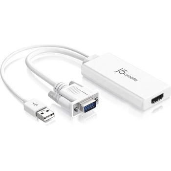 j5create JDA214 VGA to HDMI Video Audio - Адаптер (JDA214)