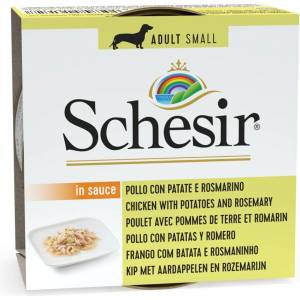 Schesir куче Възрастен - пиле, картофи и розмарин 85 г