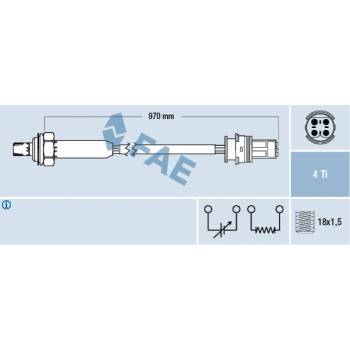Lambda sonda FAE 77354