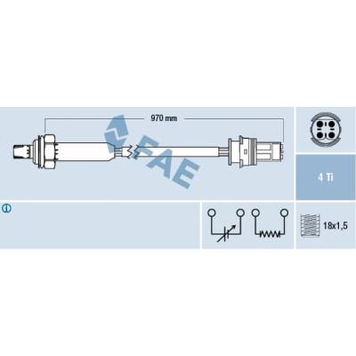 Lambda sonda FAE 77354