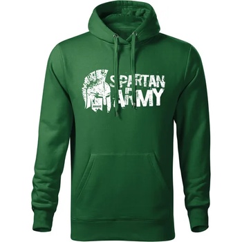 Image 1 of DRAGOWA мъжки суитшърт с качулка Аристон, зелен, 320г/м2 (8439)