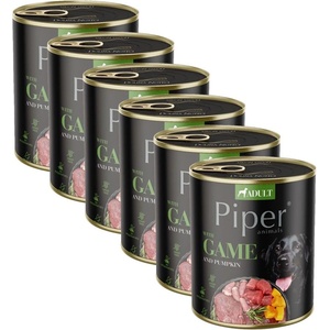 Dolina Noteci Консерва Piper Adult с дивеч и тиква 6 x 800 г