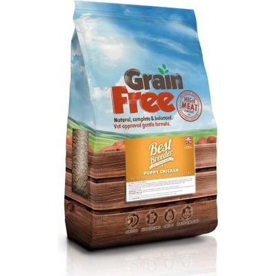 Best Breeder Grain Free Puppy Chicken with Sweet Potato Carrots & Peas 2 x 12 kg