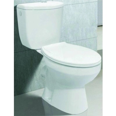 Inter Ceramic Моноблок ICC 1072, Inter Ceramic, седалка и капак, порцелан, бял (1072 P)