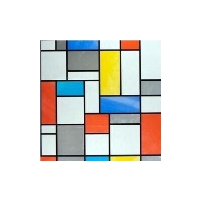 GEKKOFIX 10277 samolepící tapety Samolepící fólie transparentní Mondriaan rozměr 45 cm x 15 m