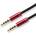 SBOX Kабел SBOX 3535-1.5R, Jack(м) 3.5mm към Jack(м) 3.5mm, 1.5м, червен (3535-1.5R)