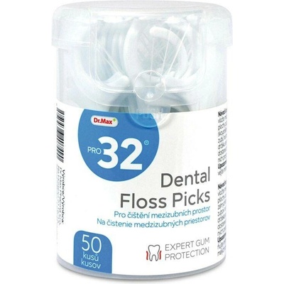 Dr.Max PRO32 Dentální nit v mečíku 50 ks – Sleviste.cz