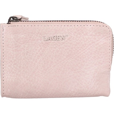 Lagen kožená mini peněženka W-089/D Flieder
