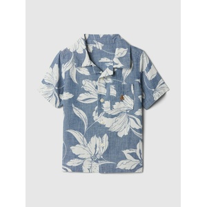 GAP Baby oxford риза Brannan Bear GAP GAP | Sin | Момчешки | 98