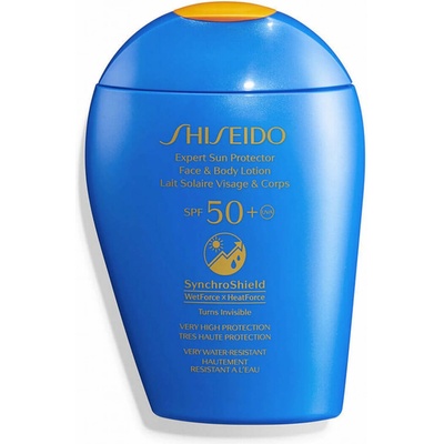 Shiseido Sun Care Expert Sun Protector Face & Body Lotion opaľovacie mlieko na tvár a telo SPF50+ 150 ml