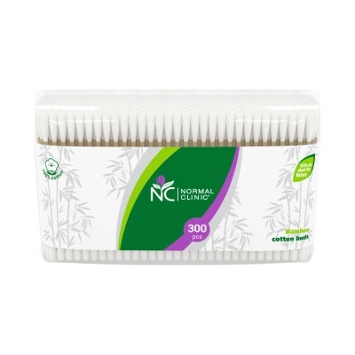 Cleanic classic bamboo vatové tyčinky 300 ks