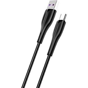 USAMS Kabel U38 5A Fast Charge за OPPO 1m, черен (Usa000853)