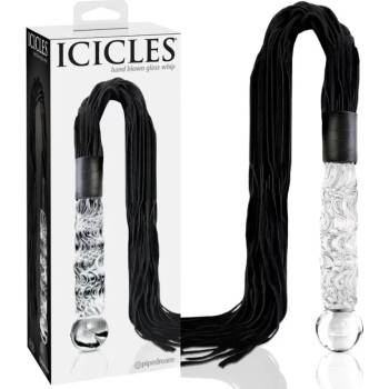 Image 1 of Стъклено дилдо и камшик, 17, 1см. - Icicles №38 (PIPE293800)