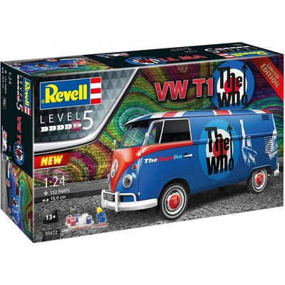 Revell VW T1 The Who Gift Set 05672 1:24