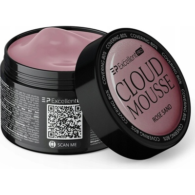 Excellent Pro Cloud Mousse gel růžový 50g