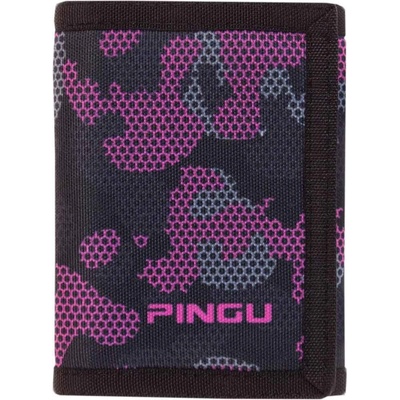 PINGU Peněženka Trojka Tisk PEP 3T Batohovina 44A FLUO