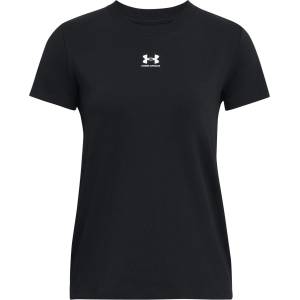 Under Armour Rival Core Short Sleeve Womens - Black
