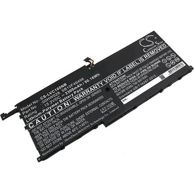 Батерия за Lenovo X1, 3300 mAh (CS-LVC100NB)