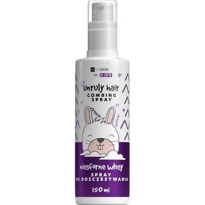 Hiskin Kids sprej na rozčesávanie nepoddajných vlasov pre deti 150 ml