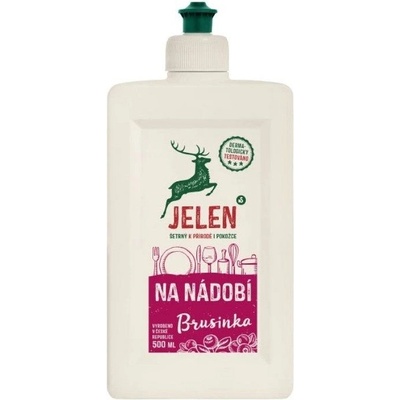 Jelen prostředek na mytí nádobí s výtažkem z brusinek Brusinka 500 ml – Zboží Mobilmania