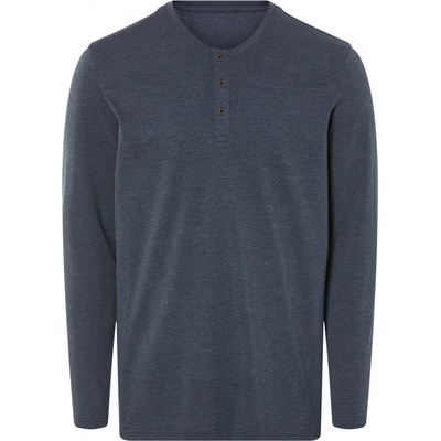 Livergy pánské triko s dlouhými rukávy navy modrá – Zboží Dáma