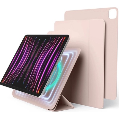 Elago Magnetic Folio Case pre iPad 12.9 /iPad Air 13 M2 2024 EPADP129-5-MFLO-SPK Sand Pink