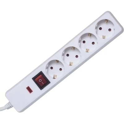 Somogyi Elektronic 4 Plug 1,5 m Switch (NVT 04K/WH)