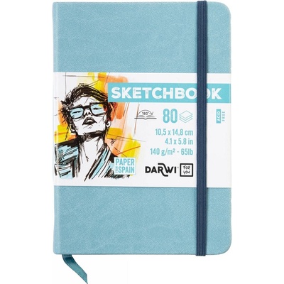 Darwi Dfy Скицник 80 A6 140 g Soft Blue (DF80010150008C)