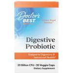 Doctor's Best Digestive Probiotic 20 Billion [30 капсули]