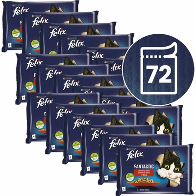 Felix Fantastic králik jahňacie v želé 72 x 85 g
