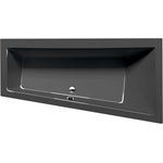 POLYSAN Andra - Асиметрична вана R 160x90 см, сива 81541.30 (81541.30)