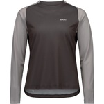 POC Дамска фланелка с дълъг ръкав за колоездене POC Women's Motion Air L/S Jersey Cycling jersey - Granite Grey (156-2592-0213)