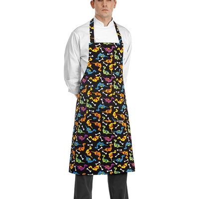 Egochef Готварска престилка с цветен принт динозаври от Его Шеф (6103 133А)