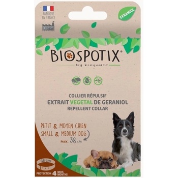 Biogance Obojok Biospotix by Small dog S-M s repelentným účinkom 38cm